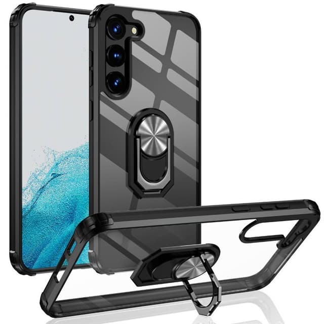 Clear Ring Cover Samsung Galaxy S23 - Sølv