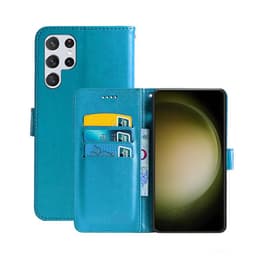 Mobil lommebok 3-kort Samsung Galaxy S23 Ultra - Lyseblå