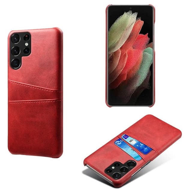 Retro-kuori hedelmäpeleillä Samsung Galaxy S23 Ultra - Punainen