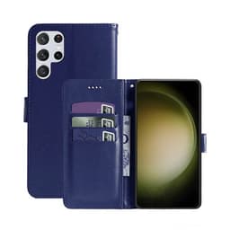 Wallet cover 3-kort Samsung Galaxy S23 Ultra - Mørkeblå