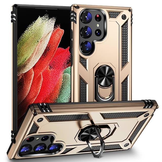 Sergeant Ring Case Samsung Galaxy S23 Ultra - Guld