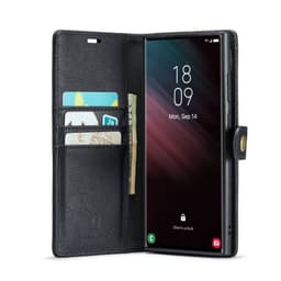 Mobil lommebok DG-Ming 2i1 Samsung Galaxy S23 Ultra - Svart