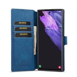 DG-Ming Wallet cover 3-kort Samsung Galaxy S23 Ultra - Blå