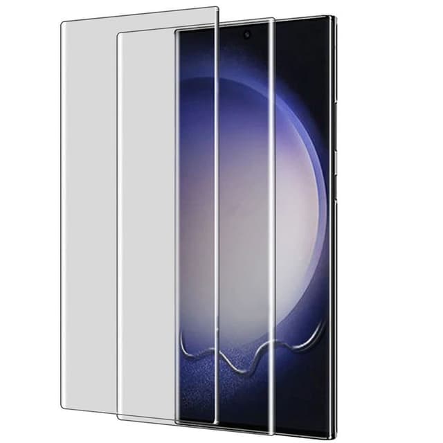 2-pack 5D glas skärmskydd Samsung Galaxy S23 Ultra
