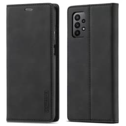 LC.IMEEKE Wallet Case Fodral till Samsung Galaxy A23 5G - Svart