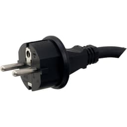 HAWA 1008259 Ström Anslutningskabel Svart 3.00 m