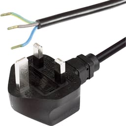HAWA 1008244 Ström Anslutningskabel Svart 2.00 m