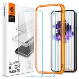 Spigen Nothing Phone (1) Skjermbeskytter GLAS.tR ALIGNmaster 2-pakning