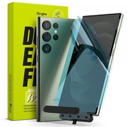 Ringke Samsung Galaxy S23 Ultra Skärmskydd Dual Easy Film 2-pack