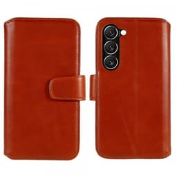 Nordic Covers Samsung Galaxy S23 Etui Essential Leather Maple Brown