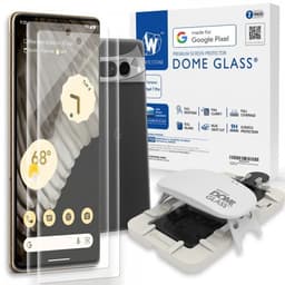 Whitestone Dome Google Pixel 7 Pro Skjermbeskytter Dome Glass 2-pakning