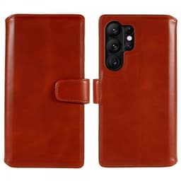 Nordic Covers Samsung Galaxy S23 Ultra Etui Essential Leather Maple Brown