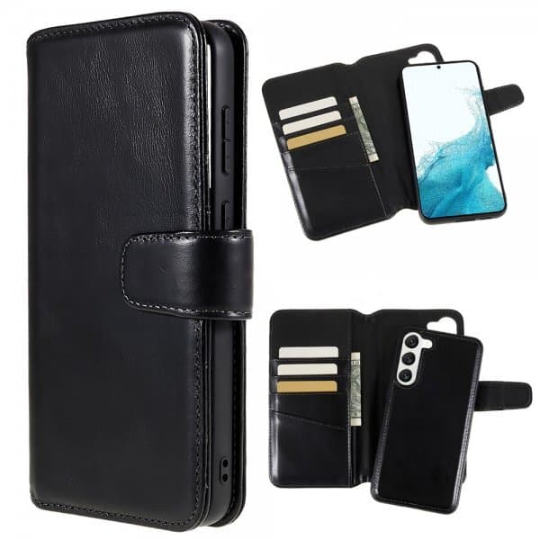Nordic Covers Samsung Galaxy S23 Fodral MagLeather Raven Black