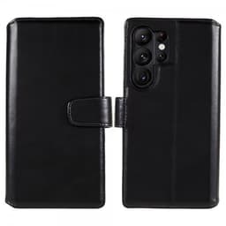 Nordic Covers Samsung Galaxy S23 Ultra Etui Essential Leather Raven Black