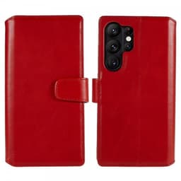 Nordic Covers Samsung Galaxy S23 Ultra Etui Essential Leather Poppy Red