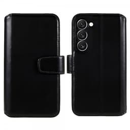 Nordic Covers Samsung Galaxy S23 Fodral Essential Leather Raven Black