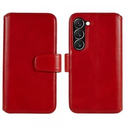 Nordic Covers Samsung Galaxy S23 Kotelo Essential Leather Poppy Red