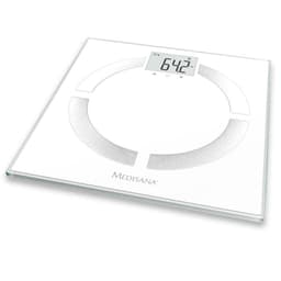 vidaXL Kroppsanalysvåg BS 444 vit 180 kg