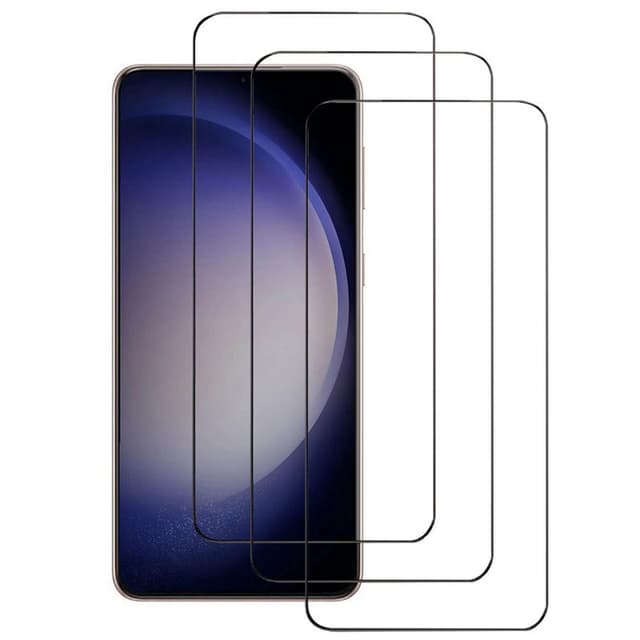 3-stk 5D Glass skjermbeskytter Samsung Galaxy S23