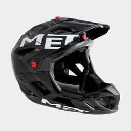 Met Parachute Anthracite Black/Glossy, Cykelhjälm Svart Large