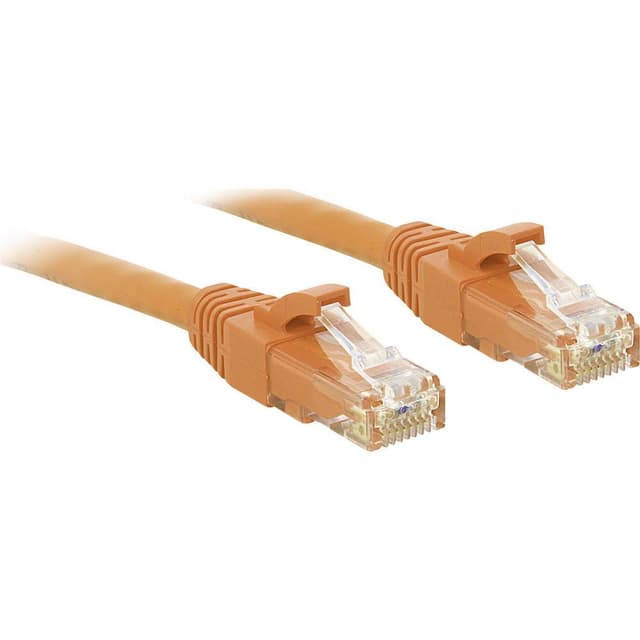 LINDY 48106 RJ45 Nätverk Anslutningskabel CAT 6 U/UTP