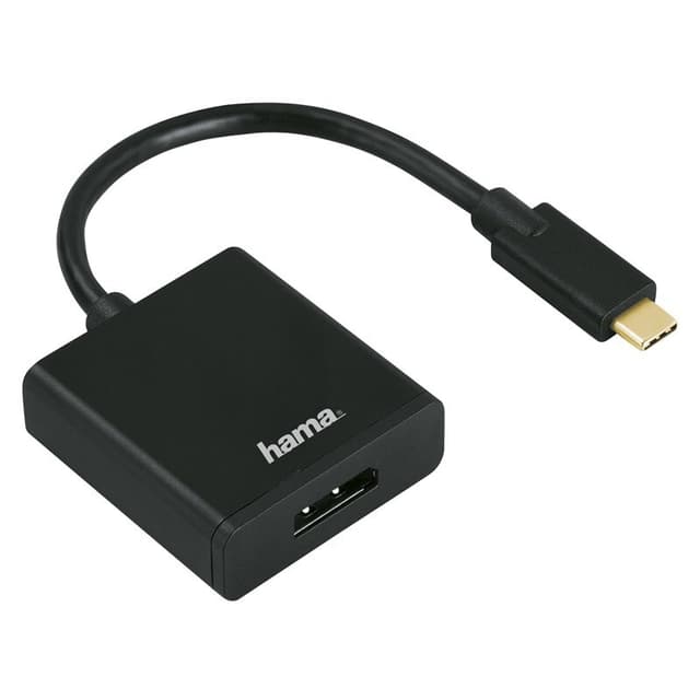 HAMA Adapter USB-C - Displayport Svart
