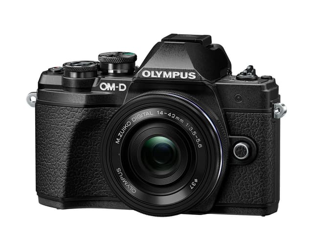 Olympus OM-D E-M10 III Kit Sort - Elkjøp