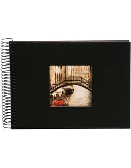 Goldbuch Spiralalbum 24x17 sort