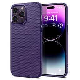 Spigen iPhone 14 Pro Max Skal Liquid Air Deep Purple
