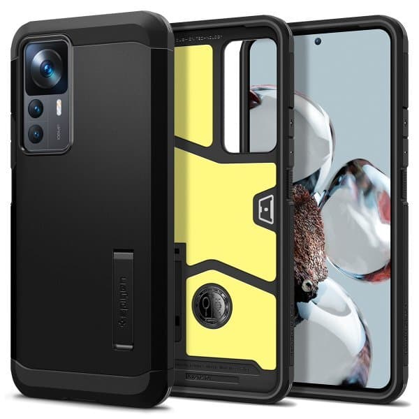 Spigen Xiaomi 12T/12T Pro Skal Tough Armor Svart
