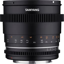 Samyang 85mm T1.5 VDSLR MK2 MFT