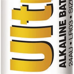 Alkaliparisto AAA 1.5 V Ultra 4-Blisteri