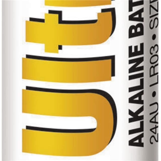 Alkaliparisto AAA 1.5 V Ultra 4-Blisteri