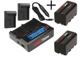 Hedbox DC50 Power KIT incl. 2x NP-F770