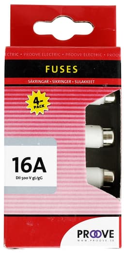 Proove sulake 16A (4kpl)