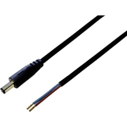 TRU COMPONENTS DC-kabel DC-stiftdon - Öppen ände 5.50