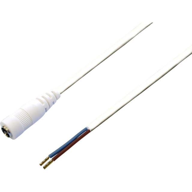 TRU COMPONENTS DC-kabel DC-hylsdon - Öppen ände 5.50 mm