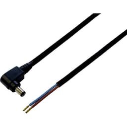 TRU COMPONENTS DC-kabel DC-stiftdon - Öppen ände 5.50