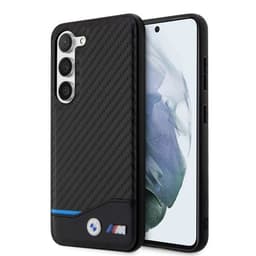 BMW Samsung Galaxy S23 Plus Deksel Carbon & Stripe Svart