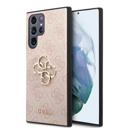 Guess Samsung Galaxy S23 Ultra Deksel 4G Logo Rosa