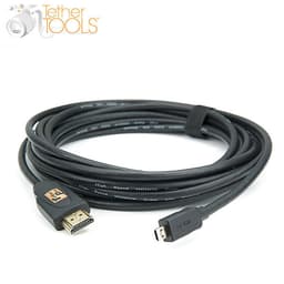 TetherPro Micro HDMI D til HDMI A 4.6 m