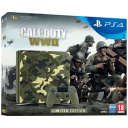 PlayStation 4 Slim 1 TB + COD WWII Bundle Camouflage LE