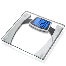 Personvekt XL Display Glass PV210 Sølv/Sort