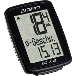 Sigma BC 7.16 Cykelcomputer Kabeloverførsel med