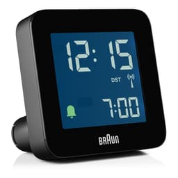 Braun digital vekkerklokke radiostyrt sort BC09B-DCF