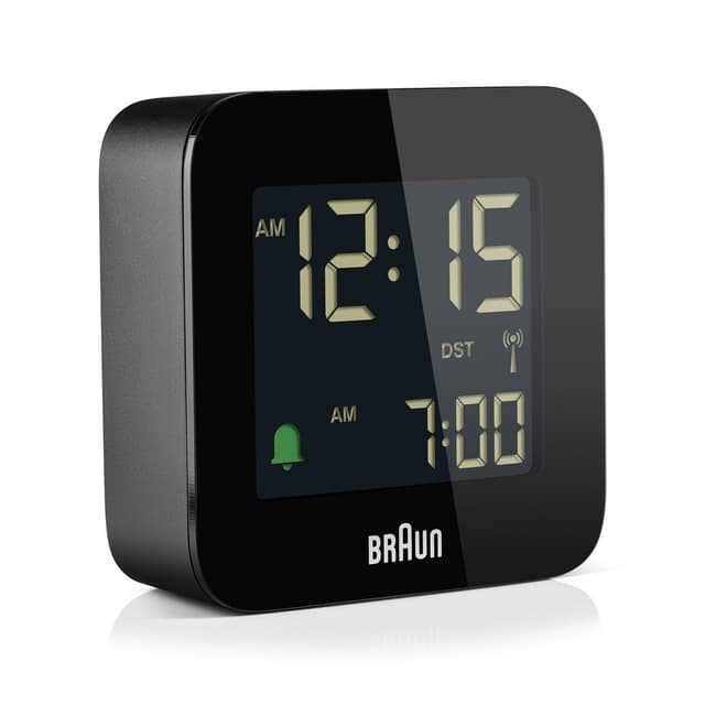 Braun digital vekkerklokke radiostyrt BC08B-DCF
