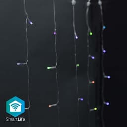 Nedis SmartLife jluelys | Gardin | Wi-Fi | RGB | 180 LED's | 3 m | Android™ / IOS