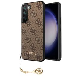 Guess 4G Charms Collection deksel Samsung Galaxy S23 - Brun