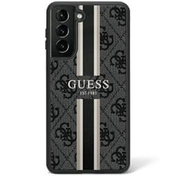 Guess Hardcase 4G printed stripe Samsung Galaxy S23 - Svart