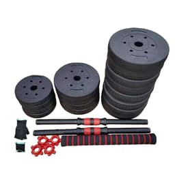 Titan LIFE Dumbbell & Barbell weightset 40kg, Levytankosetit